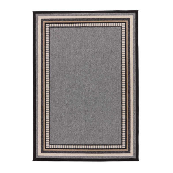 Threadbind Somers HandHooked Gray/Taupe Indoor/Outdoor Area Rug